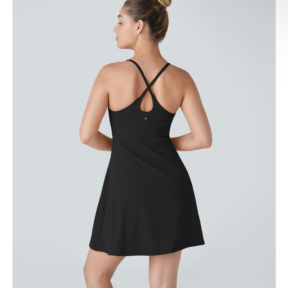 HALARA Black Mini Dress Small long